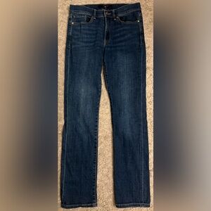 TOMMY HILFIGER blue Tribeca stretchy straight leg jeans 4